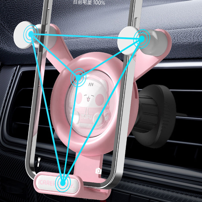 ICARER FAMILY Cartoon Style Car Phone Holder ICARER FAMILY Cartoon Style Car Phone Holder